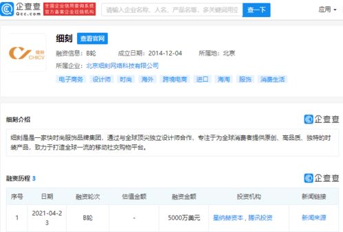 快時尚服飾品牌細(xì)刻獲5000萬美元融資，騰訊入局加速行業(yè)變革